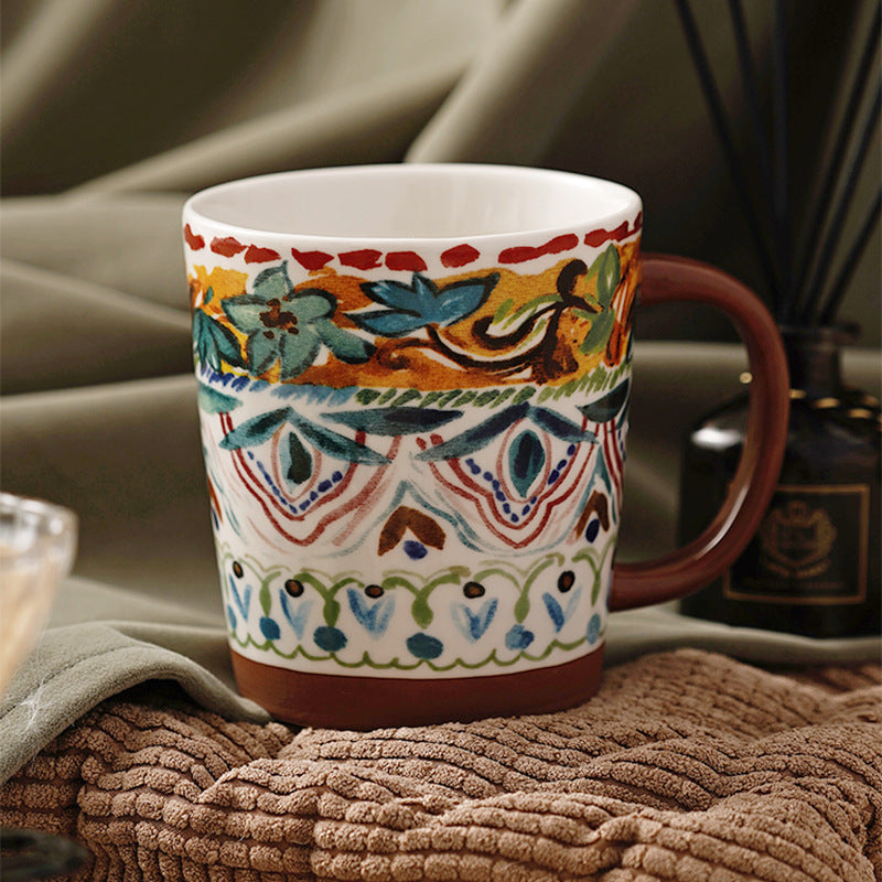 Household Hand-painted Graffiti Mug