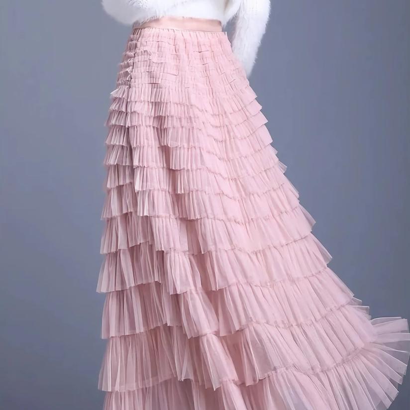 Elegant Summer Tulle Skirt