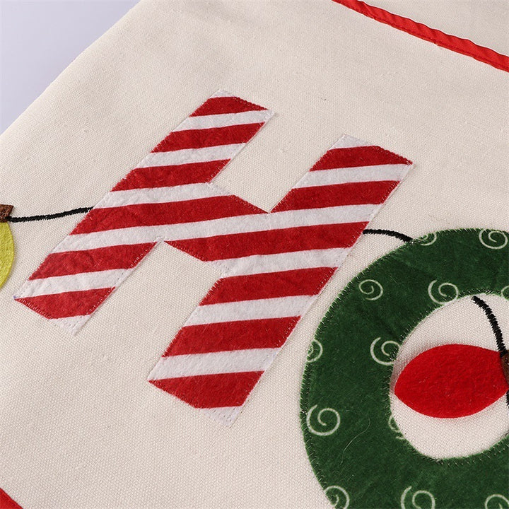 Creative Letters Christmas-tree Skirt Home Decorations