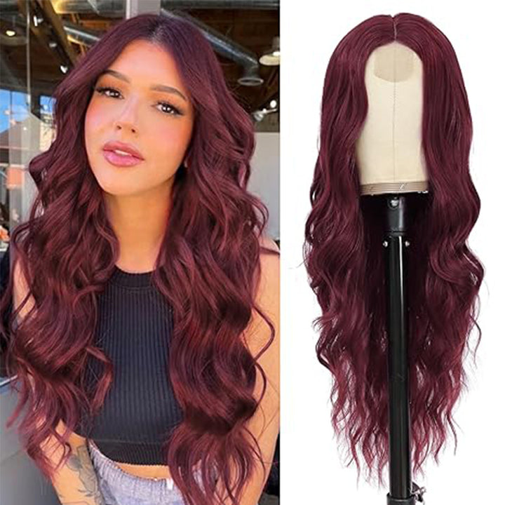 Women's Chemical Fiber Small Lace Headgear Big Wave Long Curly Hair