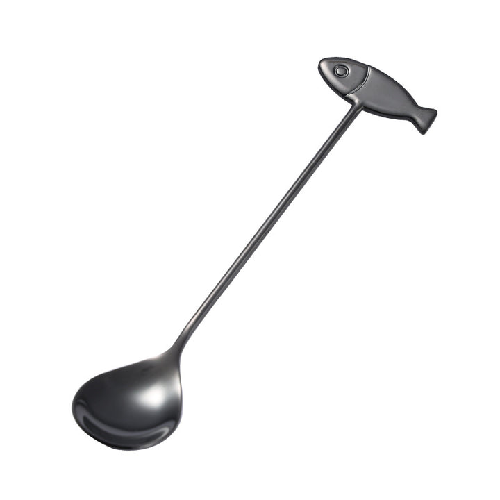 Cute Cat Stainless Steel Coffee Spoon