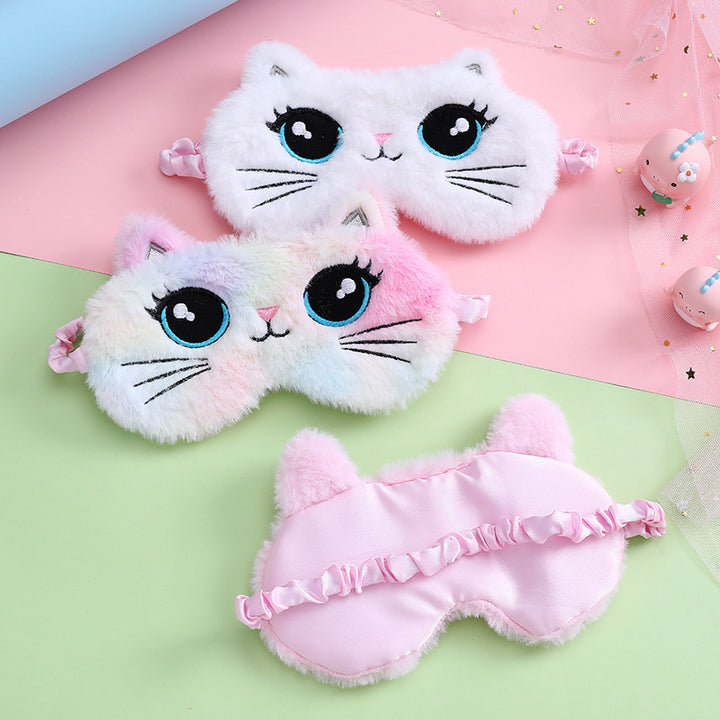 Cute Plush Eye Mask