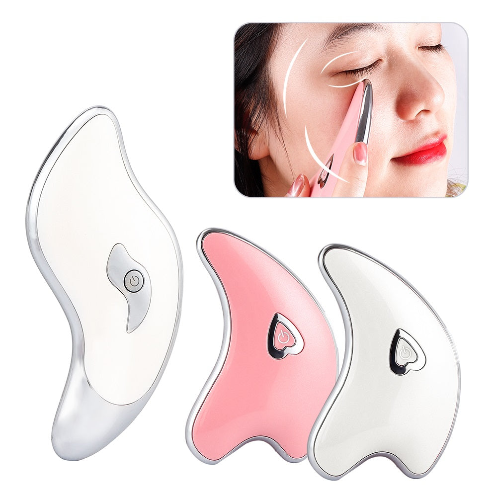 Electric Guasha Face and Neck Vibration Massager