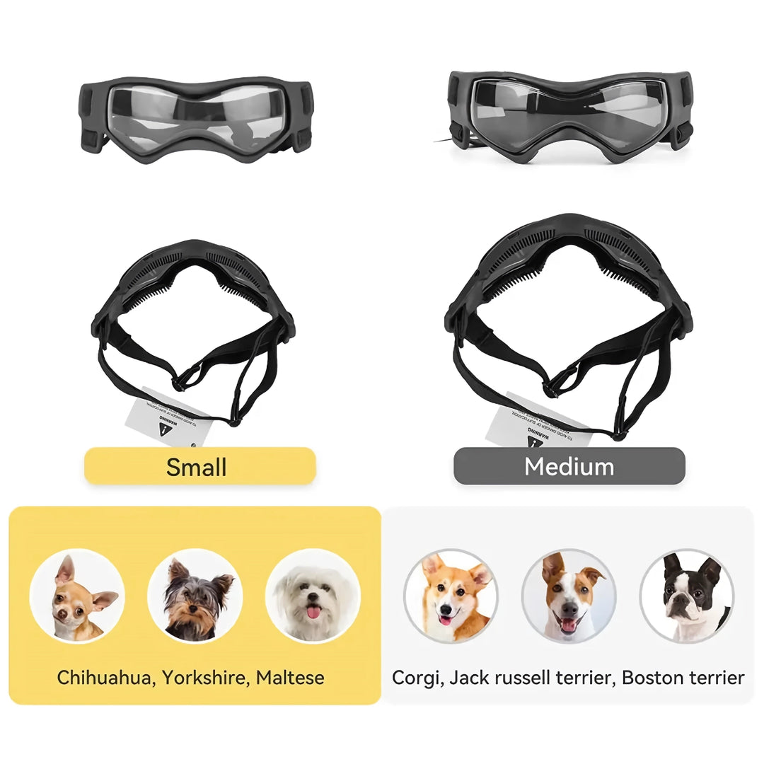 Dog Goggles with UV Protection