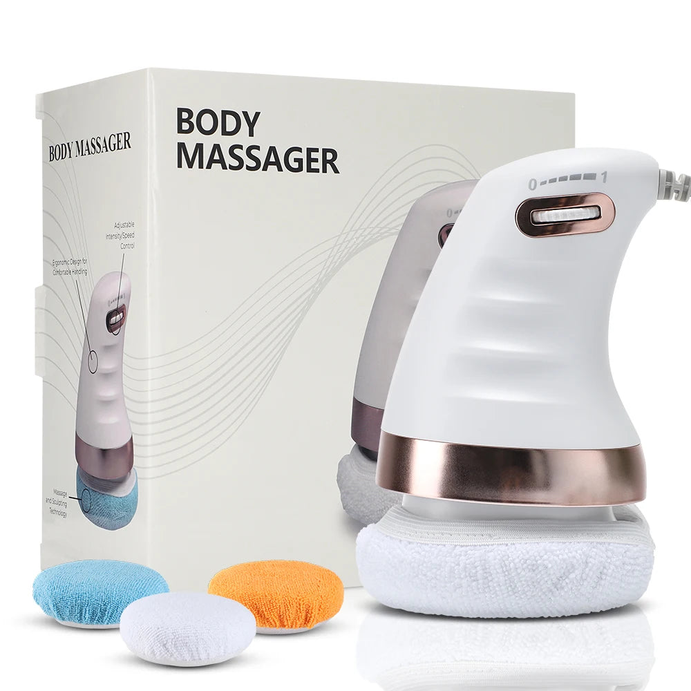 Electric Fat Burning Body Sculpting Machine - Anti Cellulite Massager & Muscle Stimulation Roller