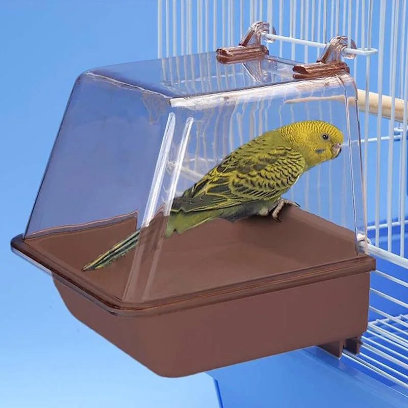 Large Pet Bird Bath Box