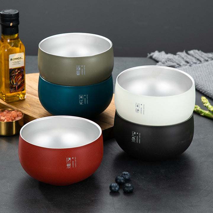 316 Material Japanese Stainless Steel Bowl Household Hotel Tableware