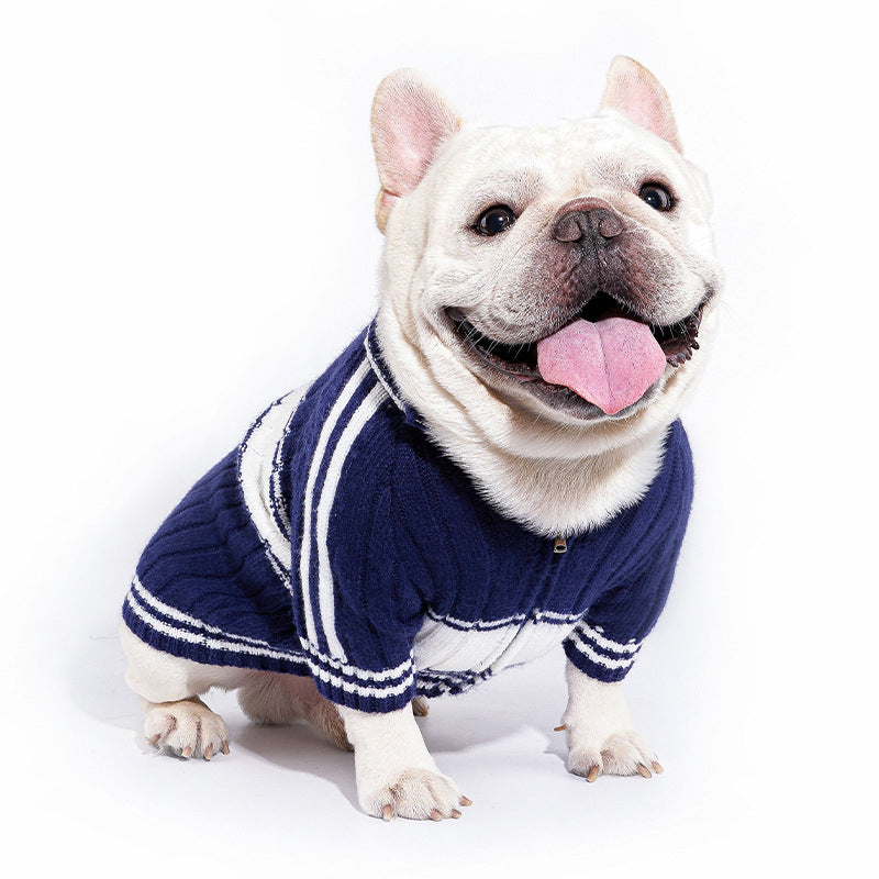 Cozy Zipper Pet Cardigan