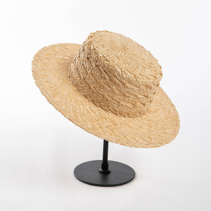 Elegant Handmade Raffia Sun Hat