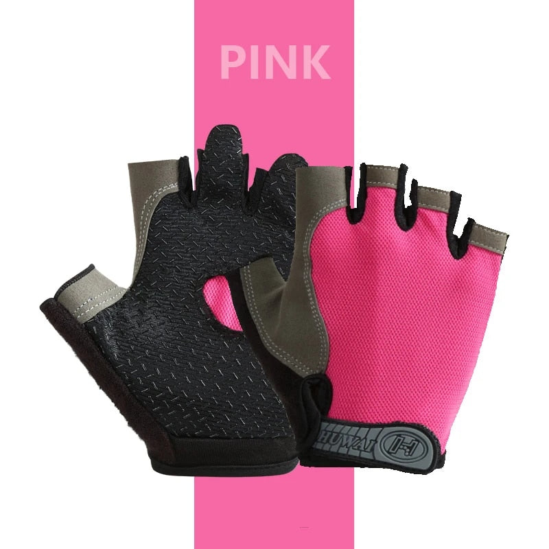 Unisex Breathable Half-Finger Cycling Gloves