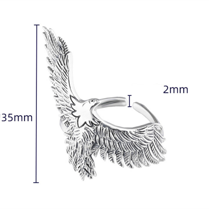 Men's Fashion Personalized Flying Eagle Ring