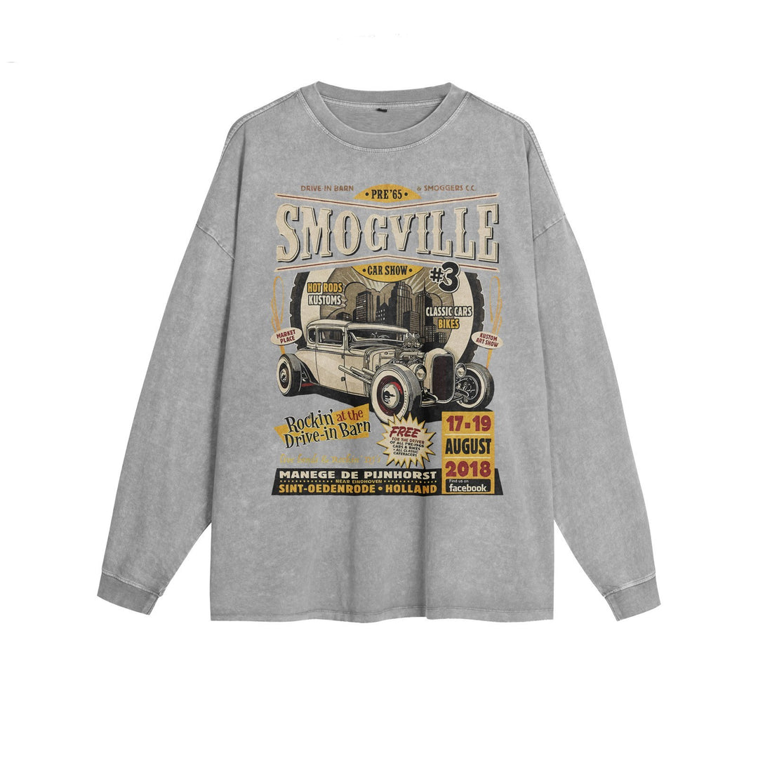 American Retro Youth Cotton Long Sleeve