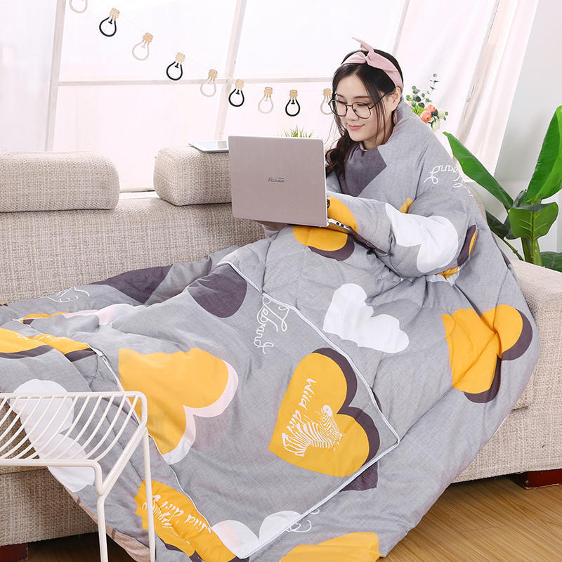 Lazy One-piece Quilt Thickened Warm