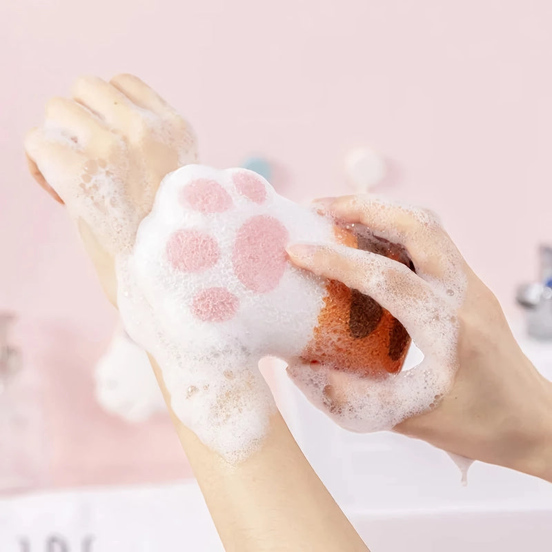 Cat Paw Bath Sponge