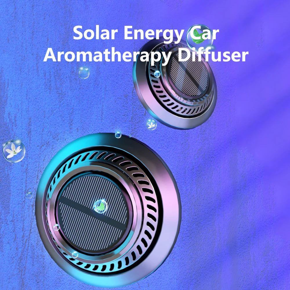 Solar Powered UFO Shape Car Aromatherapy Diffuser