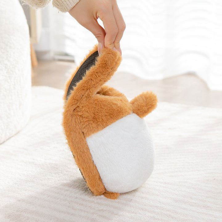 Cartoon Cute Girl Hip-wrapped Butt Warm-keeping And Cold-proof Non-slip Indoor Cotton Slippers