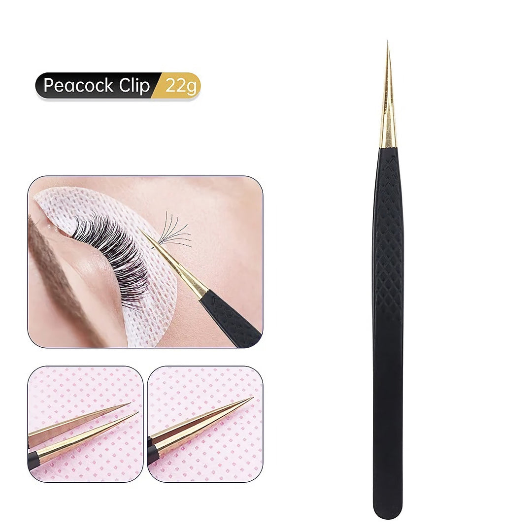 Stainless Steel Eyelash Tweezers