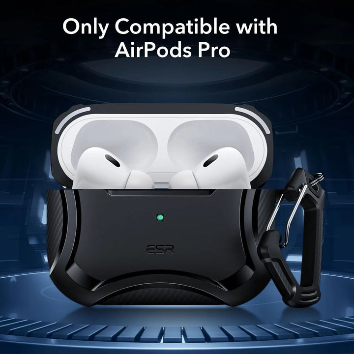 AirPods Pro 2 Case with HaloLock: Armor Tough Protective Case with Keychain