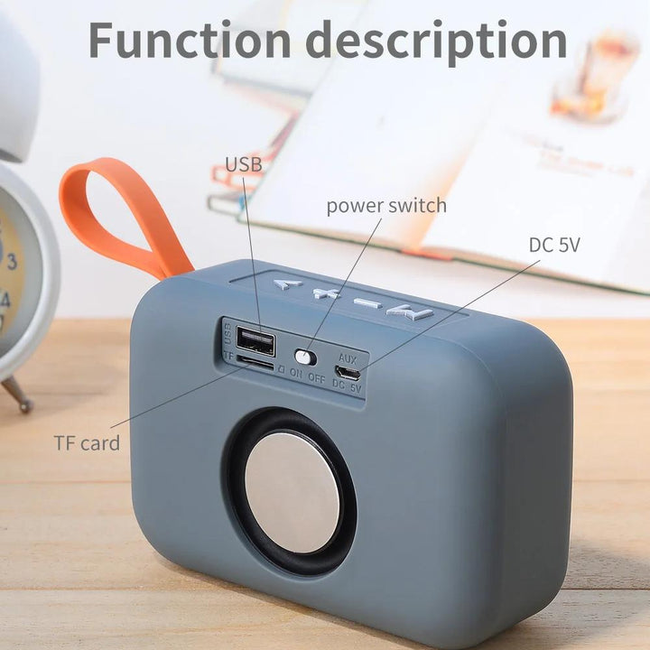 Portable Mini Wireless Soundbar Bluetooth 5.0 Speaker