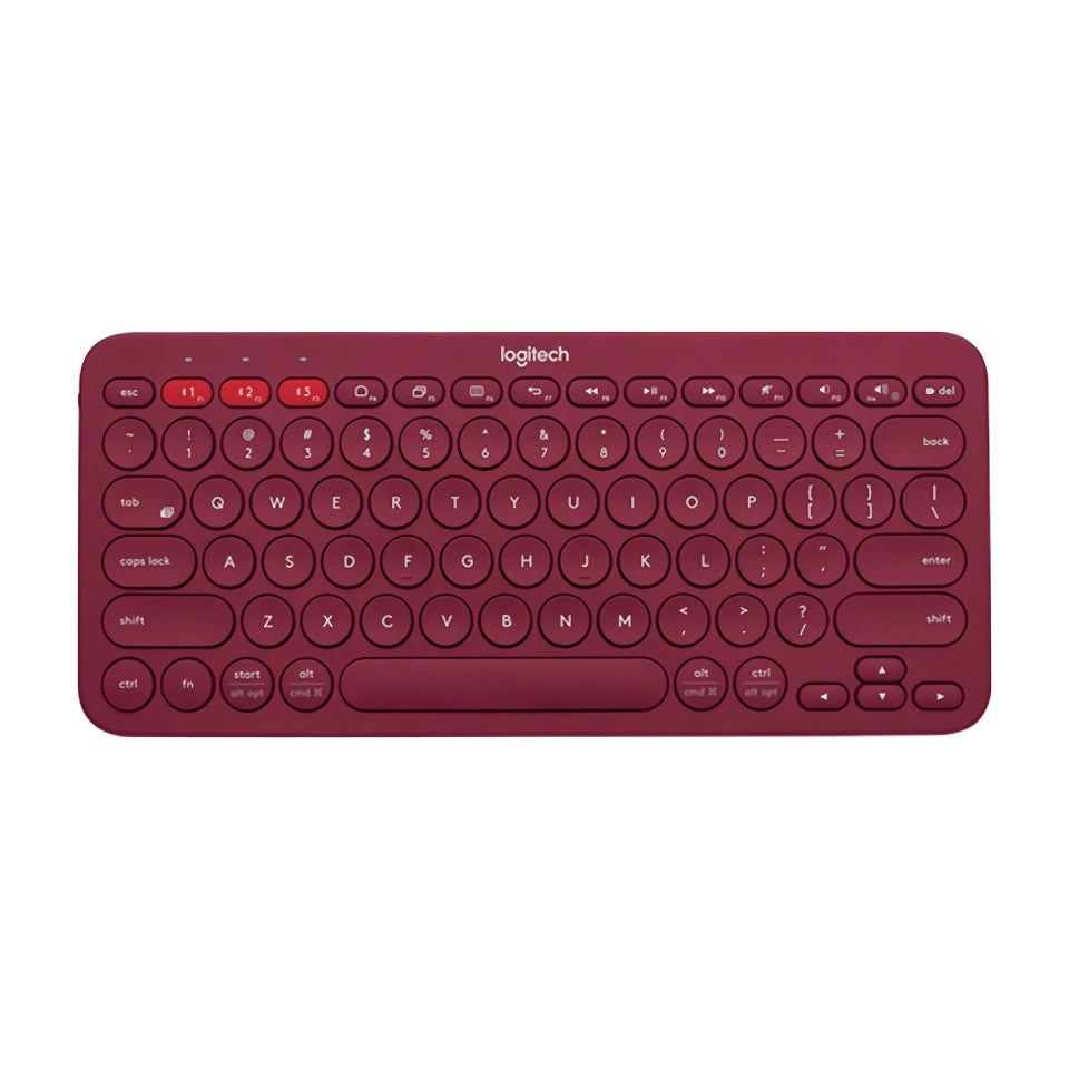 Wireless Bluetooth Keyboard for Tablets, Laptops, and Desktops - Compact Multi-Device Keyboard