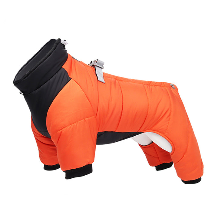 Waterproof Winter Dog Coat with D-Ring