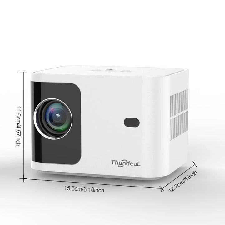 HD 1080P 4K Video Portable Projector with 5G WIFI & Android