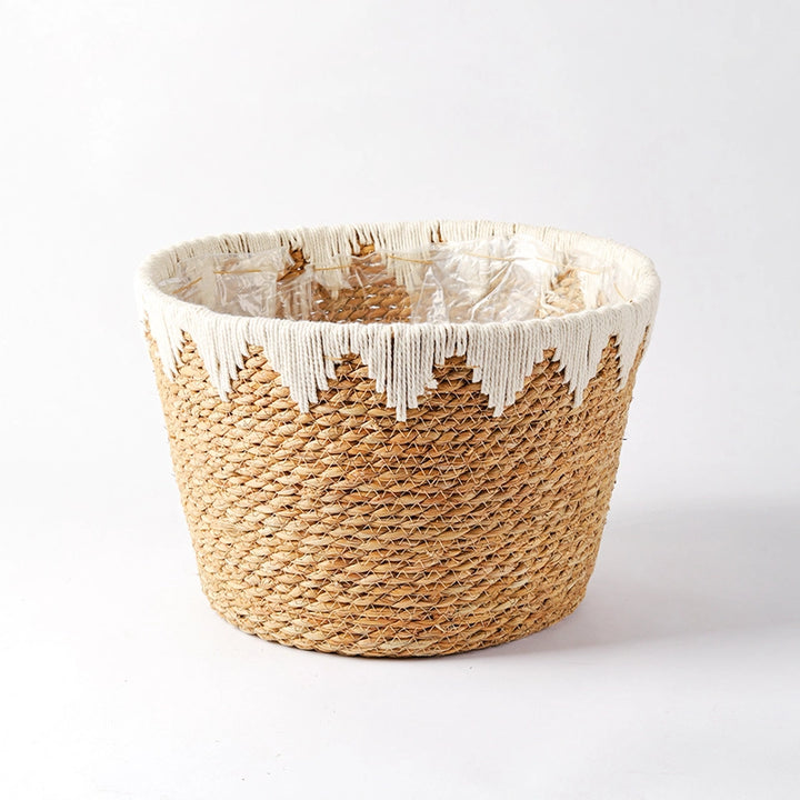 Handmade Woven Planter Basket