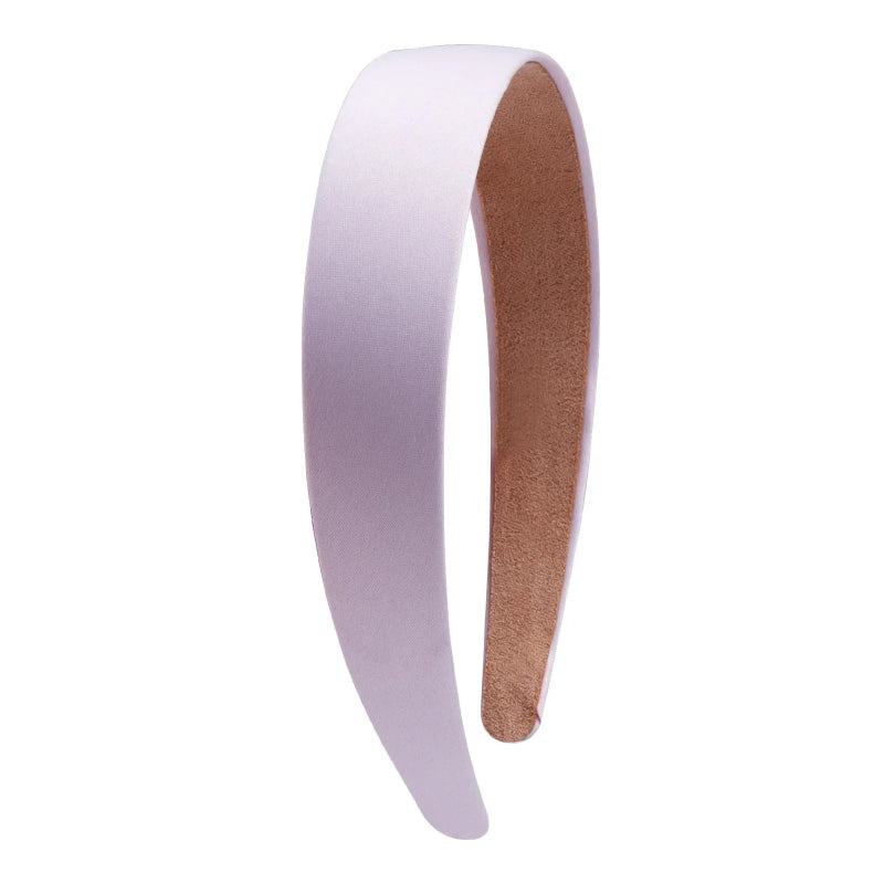 Elegant 3CM Wide Satin Headbands