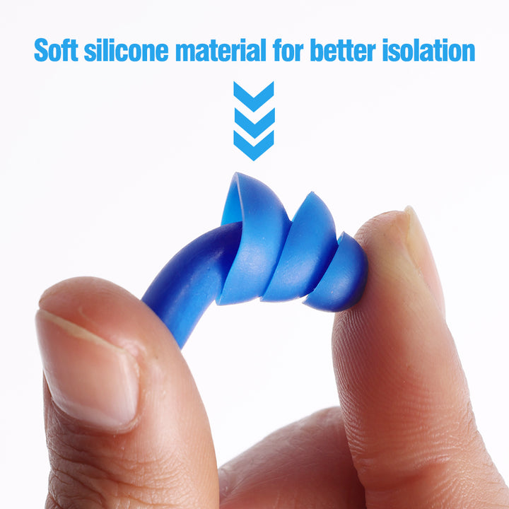 Reusable Soft Silicone Waterproof Earplugs