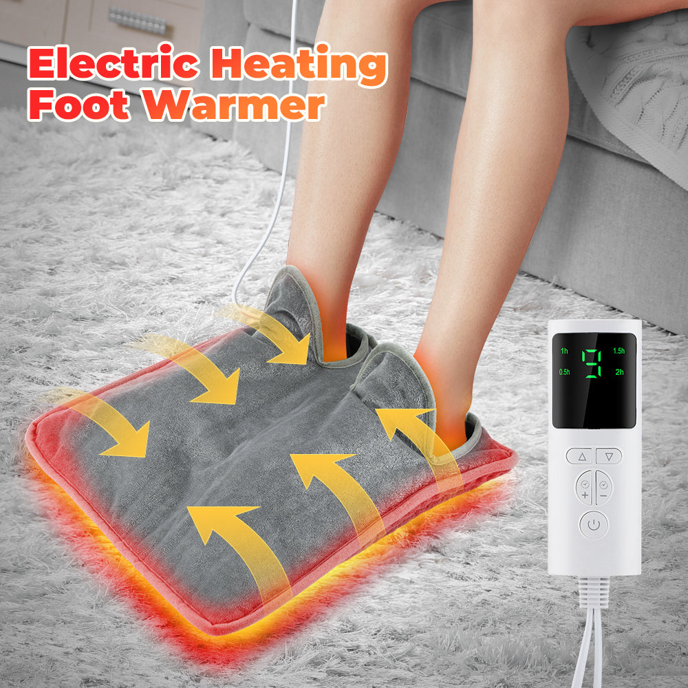 Winter Foot Warmer with Adjustable Temperature and Timer