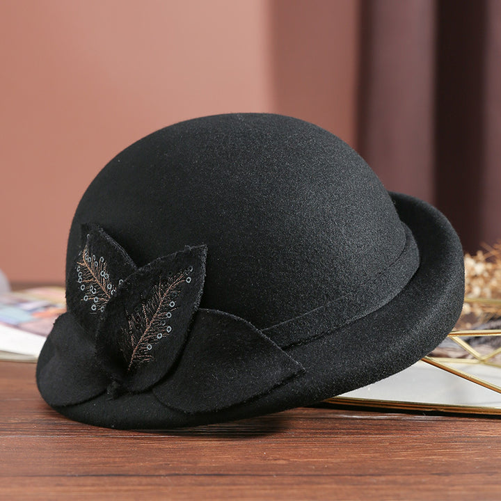 Women's Retro Beret Elegant Fur Felt Hat