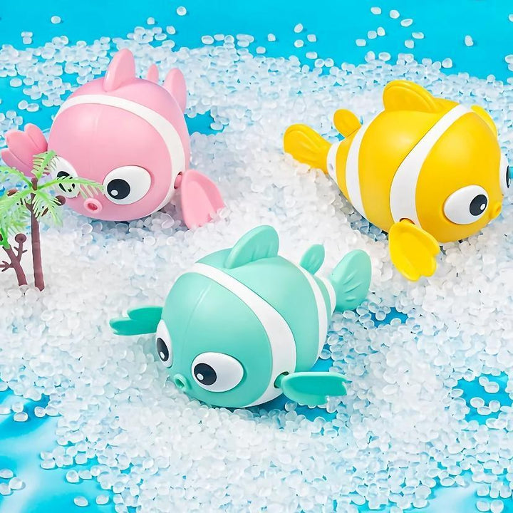 Baby Bath Wind-Up Swimming Fish Toy