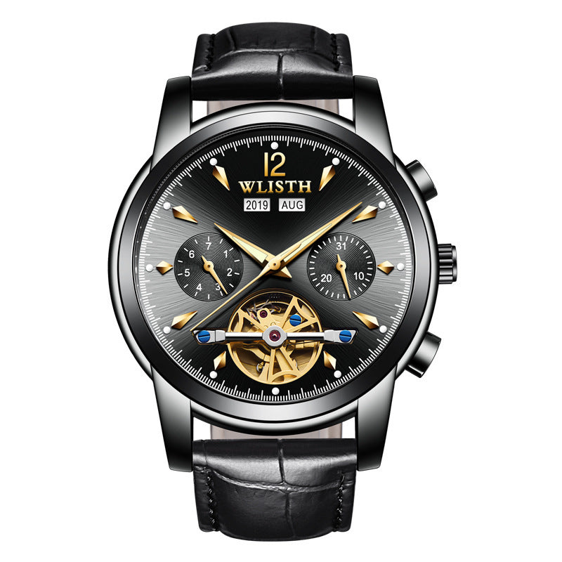 Full-automatic Multi-function Mechanical Watch Korean Business Men