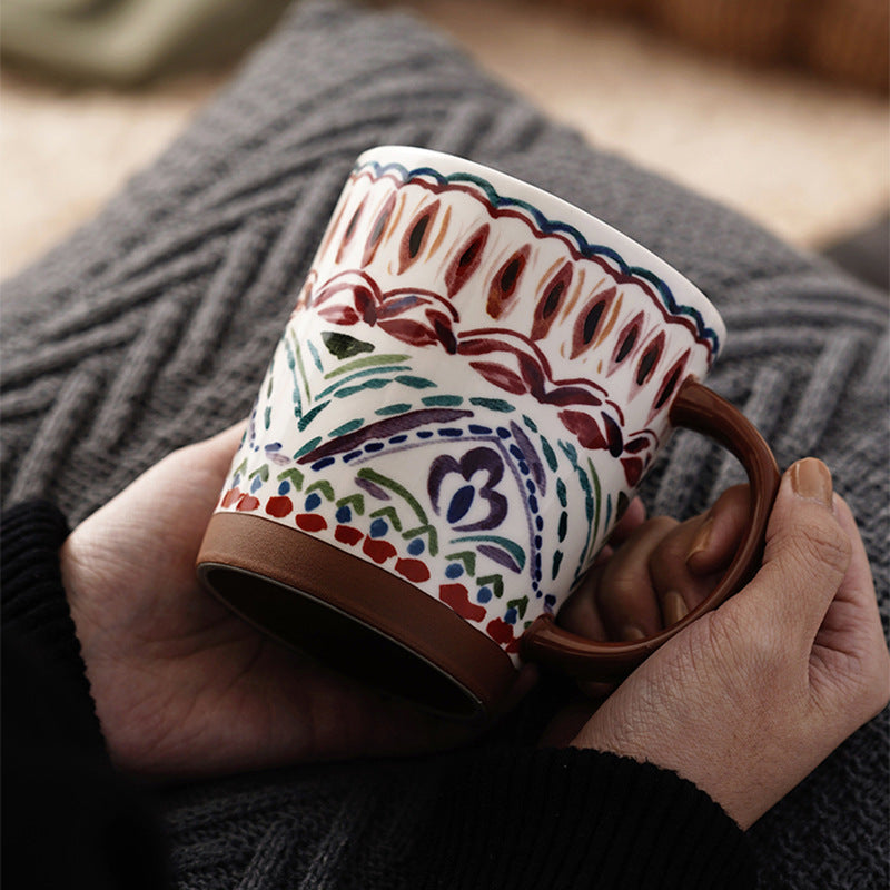 Household Hand-painted Graffiti Mug