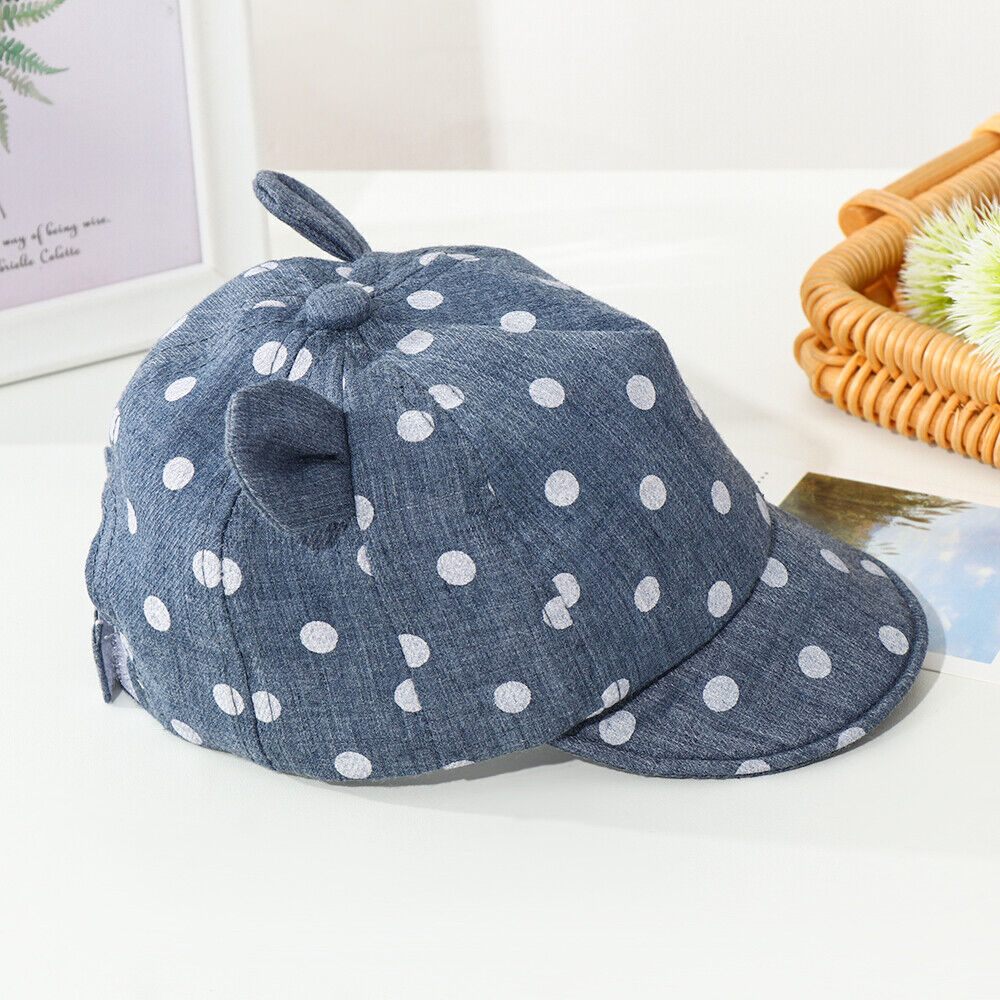 Cute 3D Ear Animal Cotton Sunhat for Toddlers