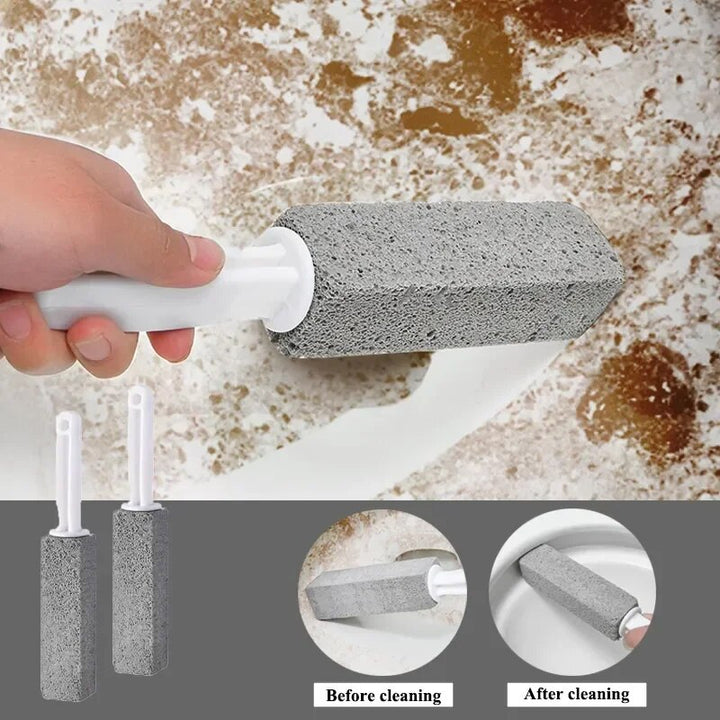 Eco-Friendly Pumice Stone Toilet Cleaning Brush - Stain and Limescale Remover