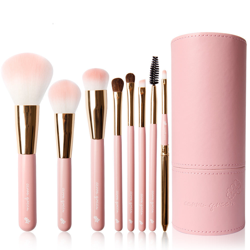 Makeup Brush Set Beginner Tool Storage Box