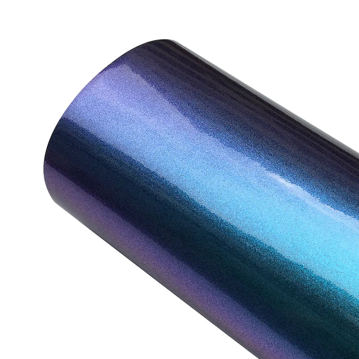 Blue to Purple Chameleon Pearl Vinyl Wrap