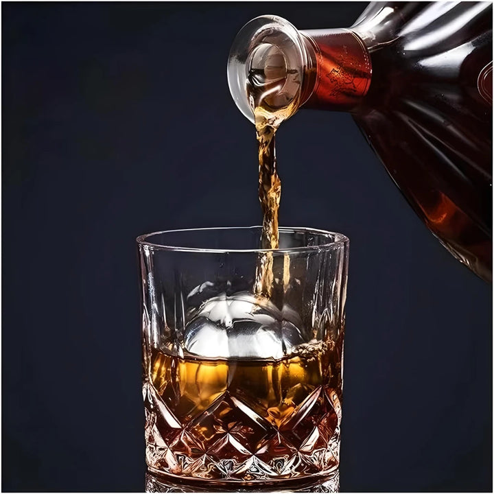 Reusable Stainless Steel Ice Cubes Set for Whiskey, Wine, and Beer