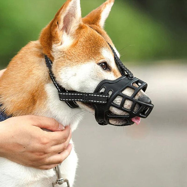 Breathable Anti-Barking Dog Muzzle for Medium and Large Breeds