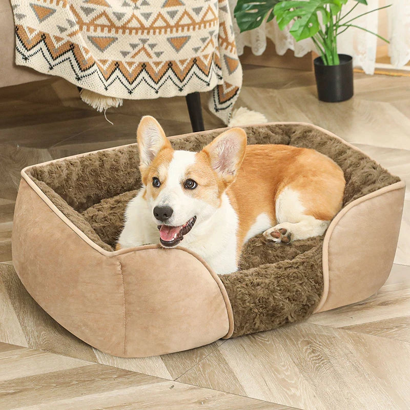 Winter Warm Dog Bed