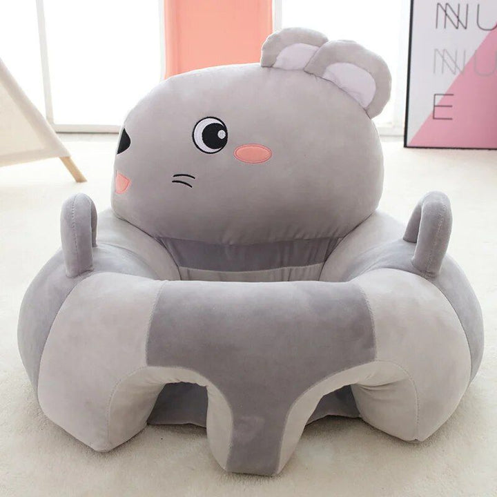 Plush Baby Support Seat: Comfortable Learning-to-Sit Chair