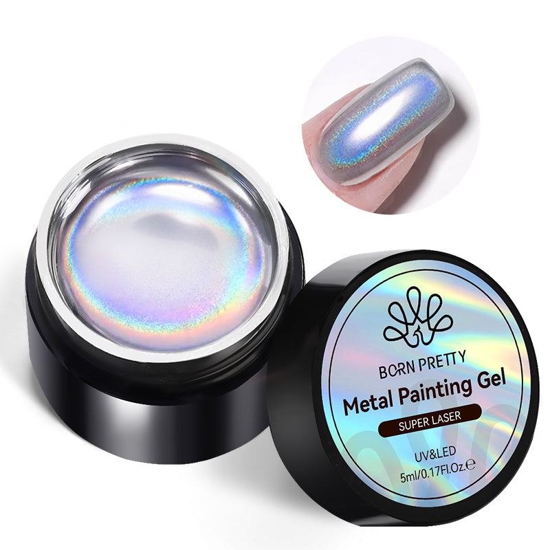 Super Holographic Metallic Painting Nail Gel