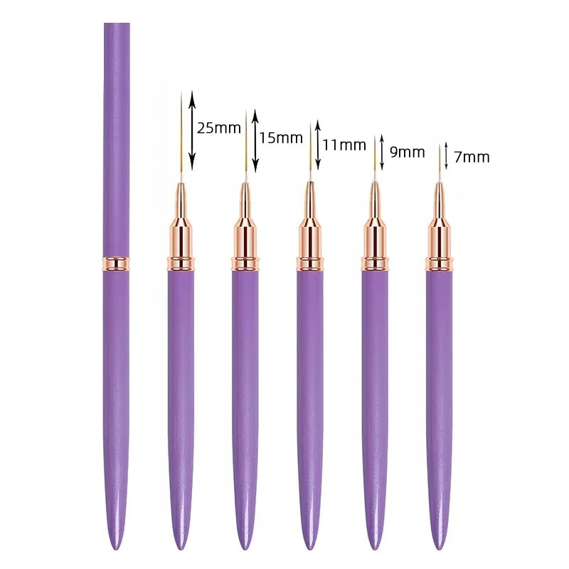 Professional Nail Art Liner Brush Set