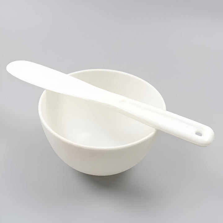 2pcs Silicone Face Mask Mixing Bowl & Spatula Set