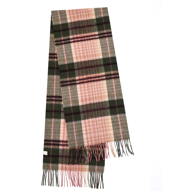 Classic Plaid Cashmere Scarf - Unisex Muffler