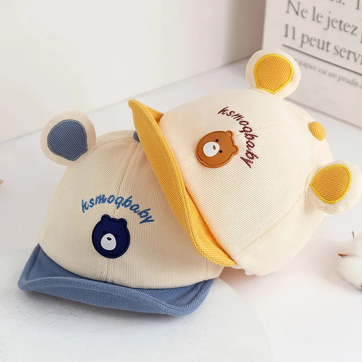 Cute Bear-Ear Baby Hat