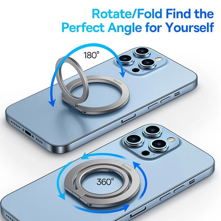 Magnetic Finger Ring Holder - Universal Smartphone Stand & Grip