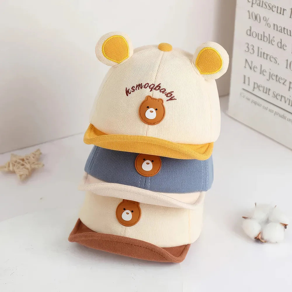 Cute Bear-Ear Baby Hat