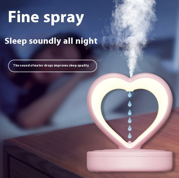 Love Anti Gravity Humidifier With Water Droplet Backflow